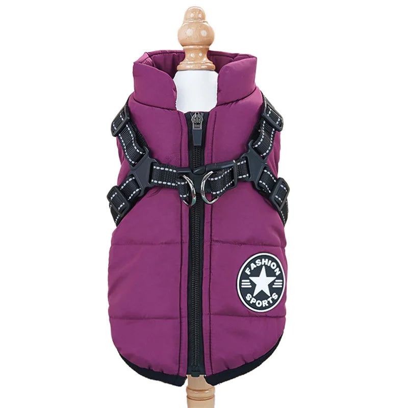 Waterproof Dog Coat Vest for Small Medium Chihuahua French Bulldog.