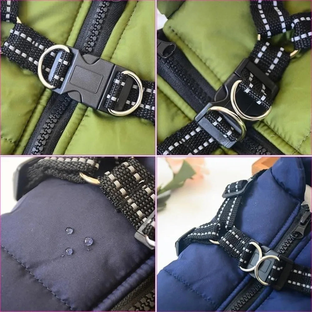 Waterproof Dog Coat Vest for Small Medium Chihuahua French Bulldog.