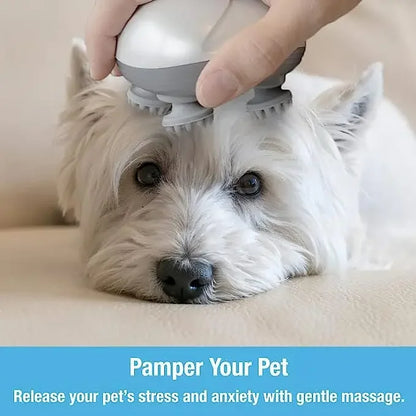 Electric Cat Massager Head Back Scratcher for Relieving Tension