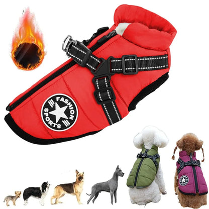 Waterproof Dog Coat Vest for Small Medium Chihuahua French Bulldog.