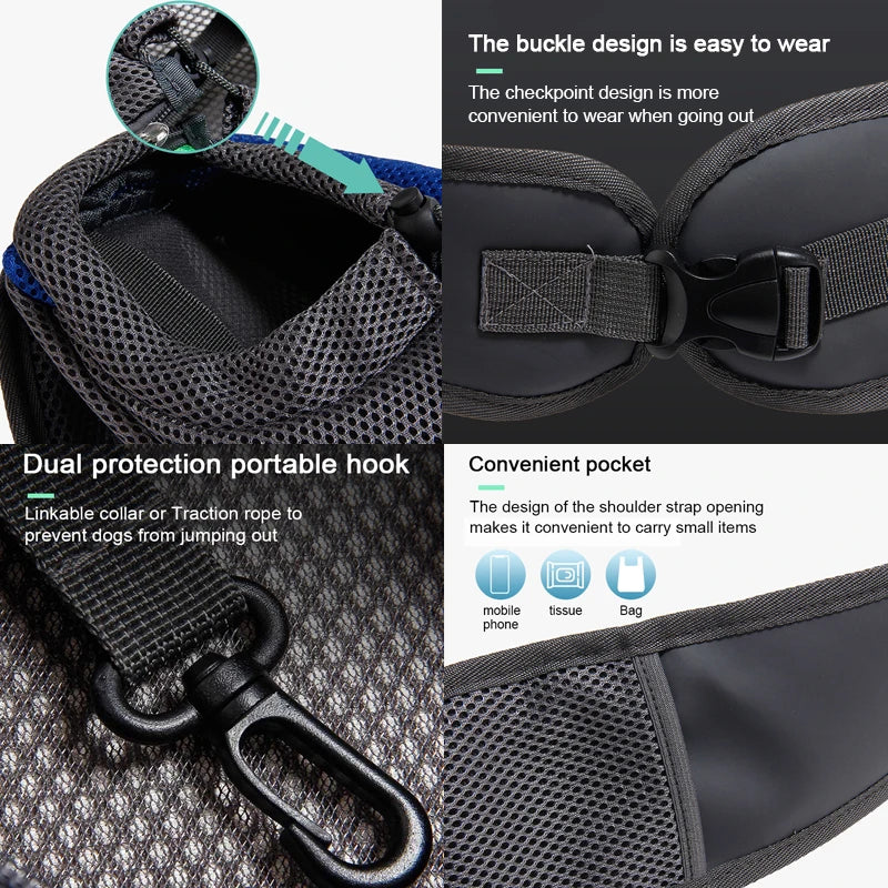 Pet Cat Dog Carrier Backpack Travel Tote Shoulder Bags.