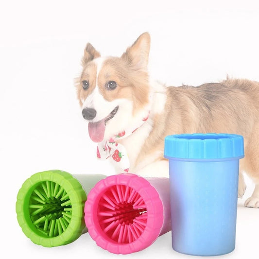 Automatic Pet Paw Cleaner – Gentle Dog & Cat Paw Washing Cup