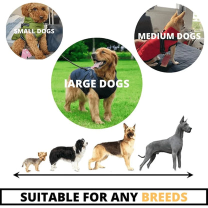 Waterproof Dog Coat Vest for Small Medium Chihuahua French Bulldog.
