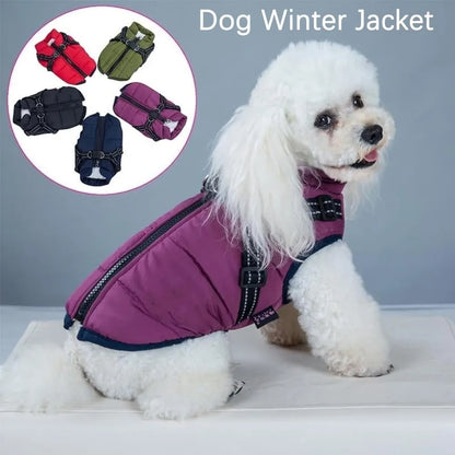 Waterproof Dog Coat Vest for Small Medium Chihuahua French Bulldog.