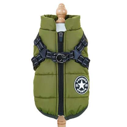 Waterproof Dog Coat Vest for Small Medium Chihuahua French Bulldog.